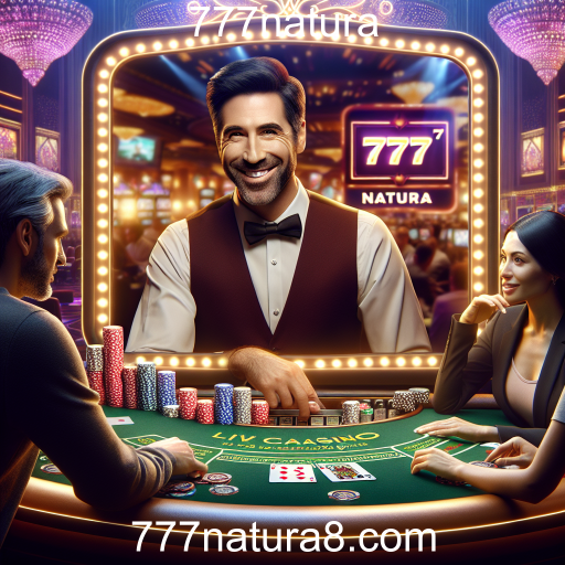 A Experiência Imersiva do Cassino ao Vivo no 777natura